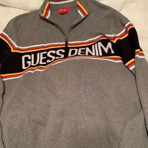 Mens guess casual sweater